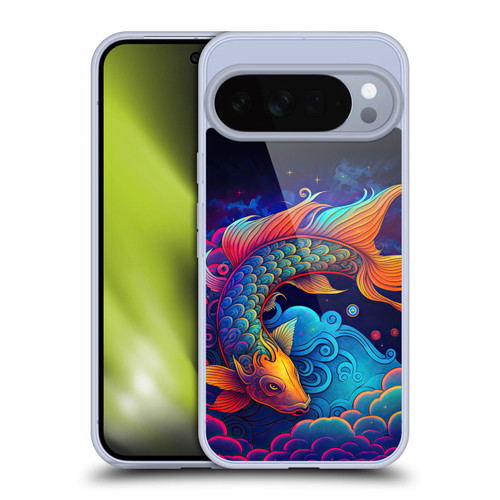 Wumples Cosmic Animals Clouded Koi Fish Soft Gel Case for Google Pixel 10 Pro XL