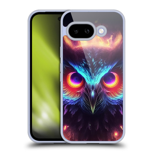 Wumples Cosmic Animals Owl Soft Gel Case for Google Pixel 9A