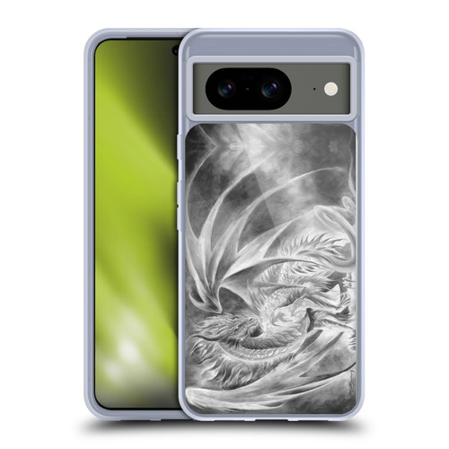 Ruth Thompson Dragons Silver Ice Soft Gel Case for Google Pixel 8