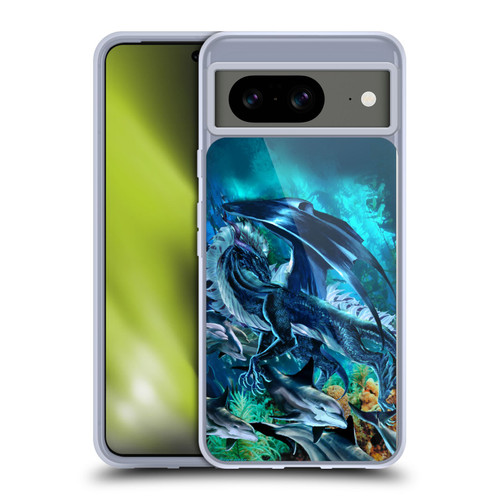 Ruth Thompson Dragons Sea Frolic Soft Gel Case for Google Pixel 8