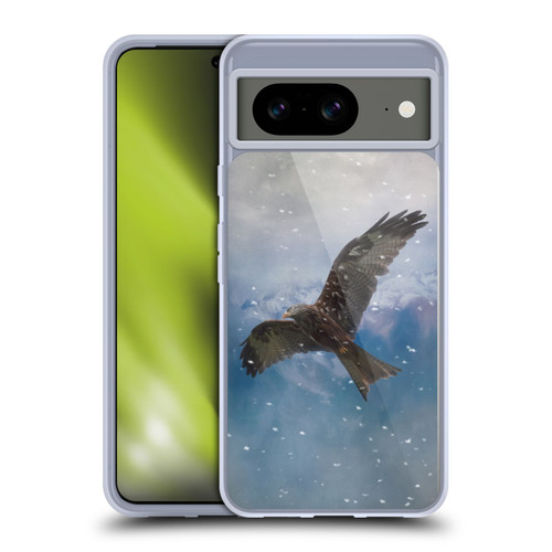 Simone Gatterwe Animals Flying Eagle Soft Gel Case for Google Pixel 8