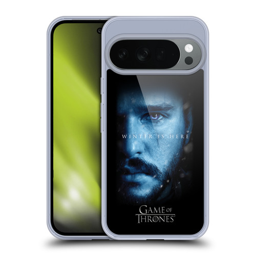 HBO Game of Thrones Winter Is Here Jon Snow Soft Gel Case for Google Pixel 10
