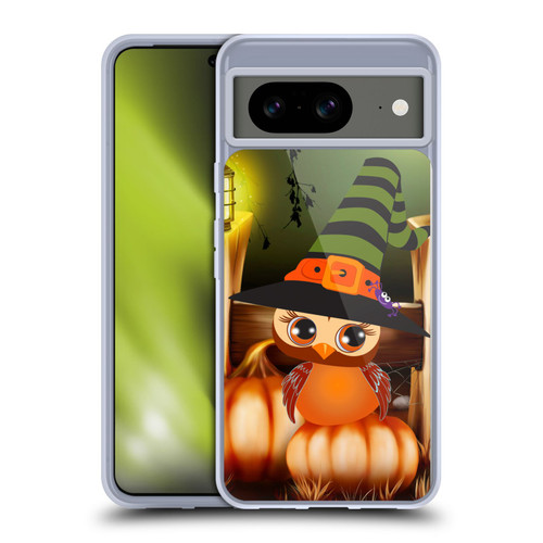 Simone Gatterwe Halloween Owl Soft Gel Case for Google Pixel 8