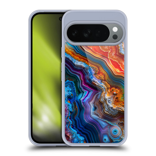 Haroulita Agates Multicolor Soft Gel Case for Google Pixel 10