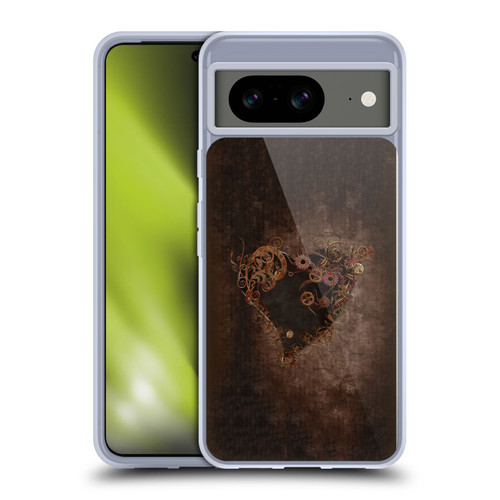 Simone Gatterwe Vintage And Steampunk Thy Heart Soft Gel Case for Google Pixel 8