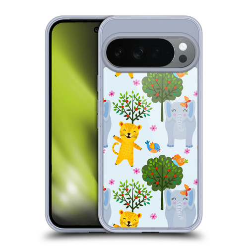 Haroulita Forest Tiger And Elephant Soft Gel Case for Google Pixel 10