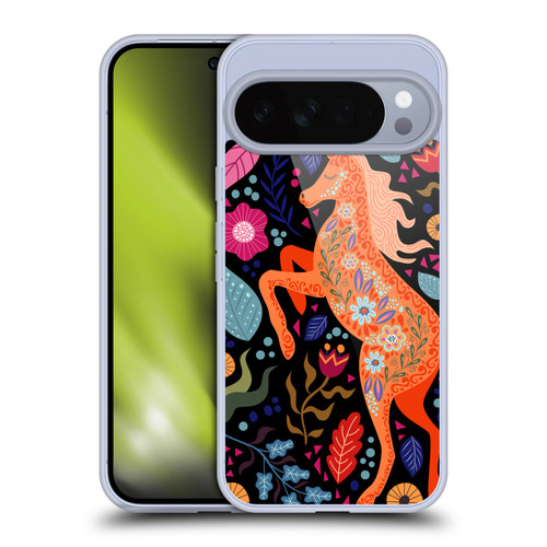 Haroulita Forest Flower Horse Soft Gel Case for Google Pixel 10 Pro XL