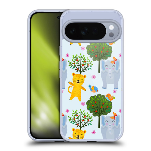 Haroulita Forest Tiger And Elephant Soft Gel Case for Google Pixel 10 Pro XL