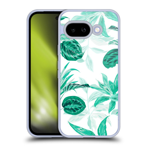 Haroulita Leaves 2 Tropical Leaves Soft Gel Case for Google Pixel 9A