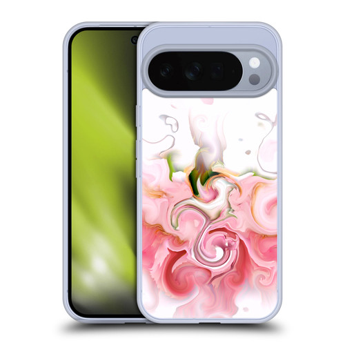 Haroulita Liquid Marble Blush Soft Gel Case for Google Pixel 10 Pro XL