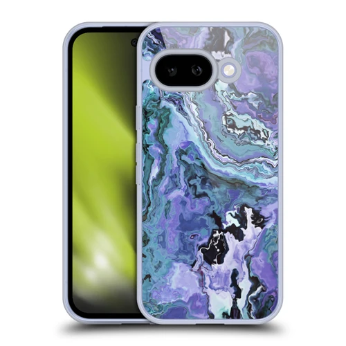 Haroulita Marble 2 Indigo Violet Soft Gel Case for Google Pixel 9A