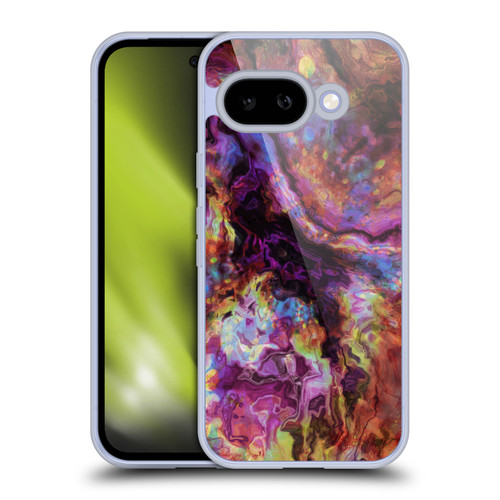 Haroulita Marble 2 Red Purple Soft Gel Case for Google Pixel 9A