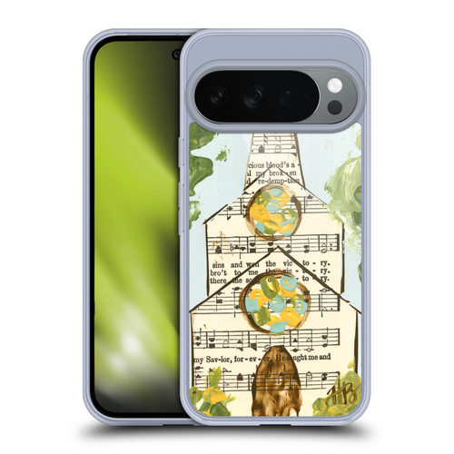 Haley Bush Church Painting Hymnal Page Soft Gel Case for Google Pixel 10