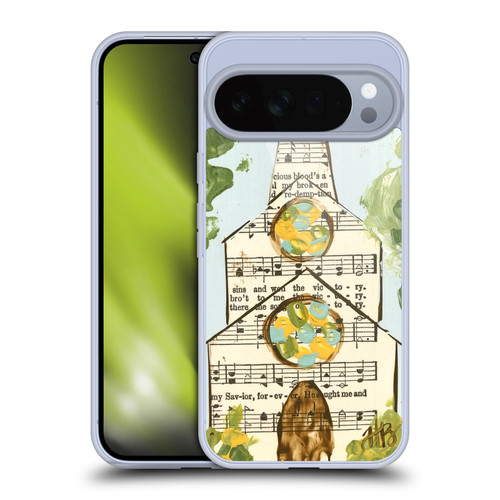 Haley Bush Church Painting Hymnal Page Soft Gel Case for Google Pixel 10 Pro XL