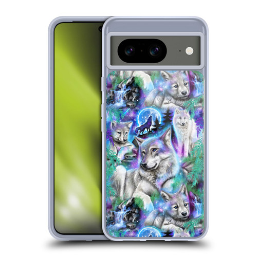 Sheena Pike Animals Daydream Galaxy Wolves Soft Gel Case for Google Pixel 8