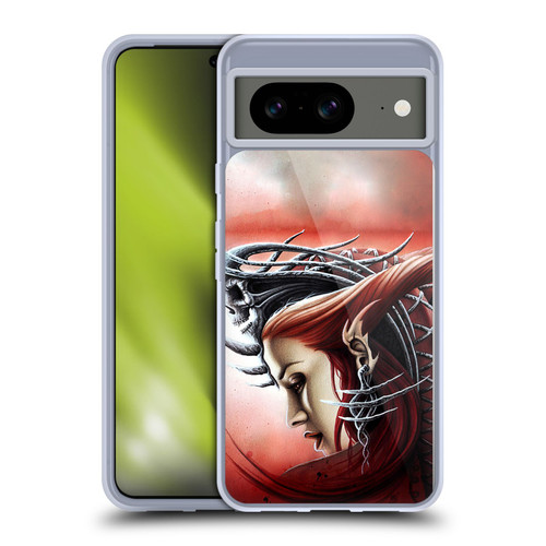 Sarah Richter Gothic Demon Girl Soft Gel Case for Google Pixel 8