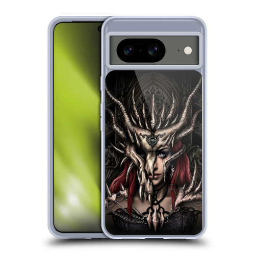 Sarah Richter Gothic Warrior Girl Soft Gel Case for Google Pixel 8