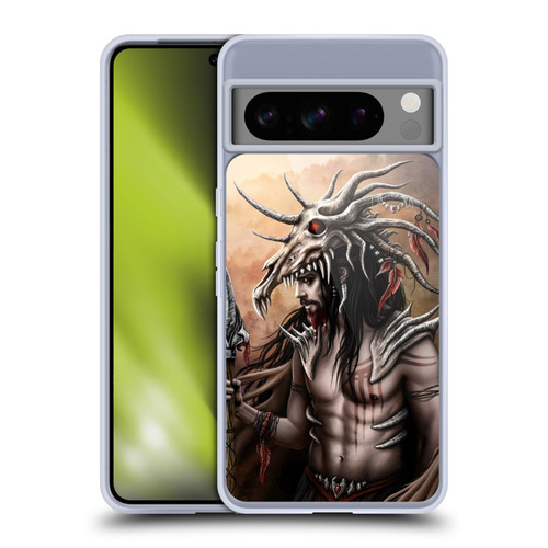 Sarah Richter Gothic Warrior Hunter Soft Gel Case for Google Pixel 8 Pro