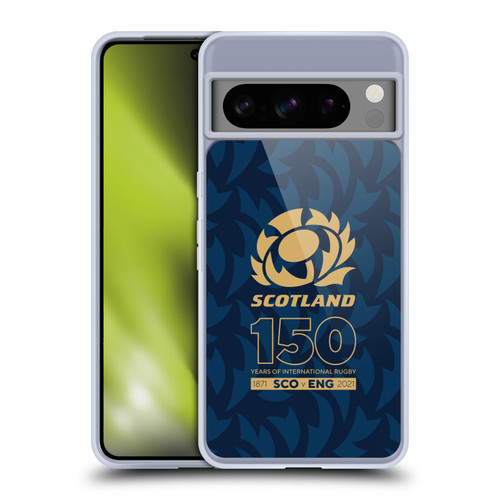Scotland Rugby 150th Anniversary Thistle Soft Gel Case for Google Pixel 8 Pro