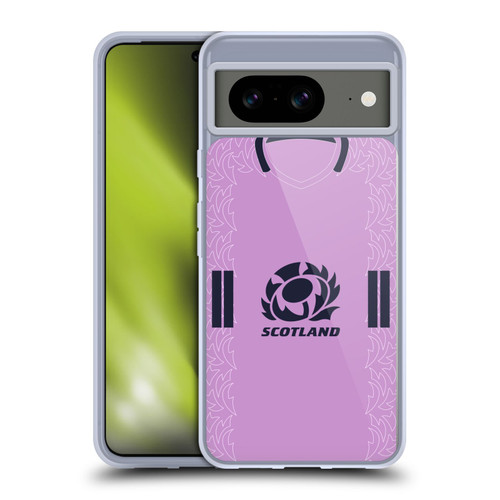 Scotland Rugby 2022/23 Crest Kit Away Soft Gel Case for Google Pixel 8
