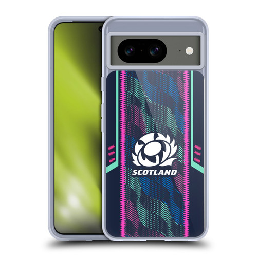 Scotland Rugby 2023/24 Crest Kit Wave Training Soft Gel Case for Google Pixel 8