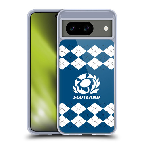 Scotland Rugby Logo 2 Argyle Soft Gel Case for Google Pixel 8