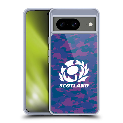Scotland Rugby Logo 2 Camouflage Soft Gel Case for Google Pixel 8