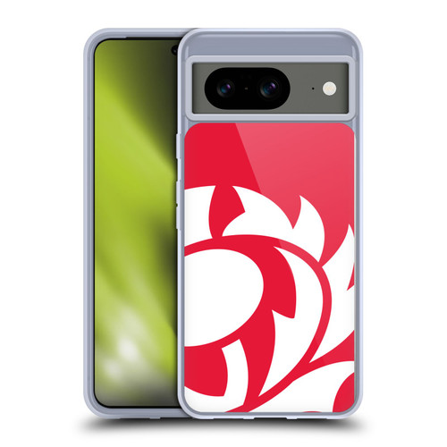 Scotland Rugby Oversized Thistle Rampant Red Soft Gel Case for Google Pixel 8