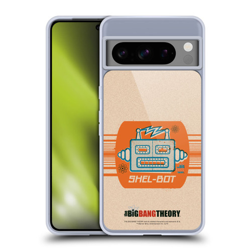 The Big Bang Theory Iconic Shel-bot Soft Gel Case for Google Pixel 8 Pro