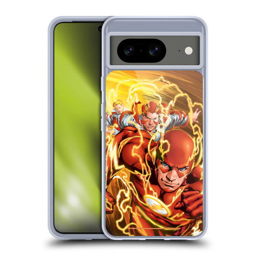 The Flash DC Comics Comic Book Covers New 52 Vol 4 #1 Soft Gel Case for Google Pixel 8