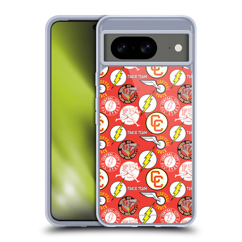 The Flash DC Comics Fast Fashion Pattern Soft Gel Case for Google Pixel 8