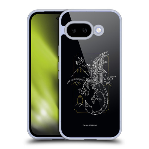 Harry Potter Deathly Hallows XXII Horntail Soft Gel Case for Google Pixel 9A