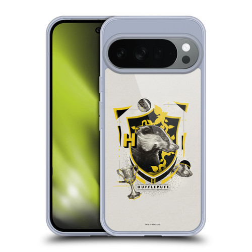 Harry Potter Deathly Hallows XXVII Hufflepuff Soft Gel Case for Google Pixel 10
