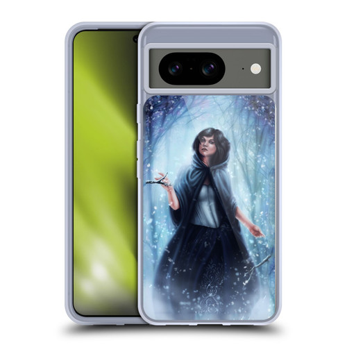 Tiffany "Tito" Toland-Scott Christmas Art Snow White In Snowy Forest Soft Gel Case for Google Pixel 8