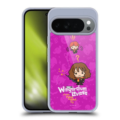 Harry Potter Deathly Hallows I Hermione Ron Spell Soft Gel Case for Google Pixel 10