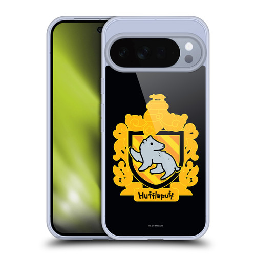 Harry Potter Deathly Hallows I Hufflepuff Crest Soft Gel Case for Google Pixel 10 Pro XL