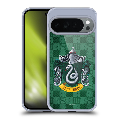 Harry Potter Prisoner Of Azkaban I Slytherin Crest Soft Gel Case for Google Pixel 10