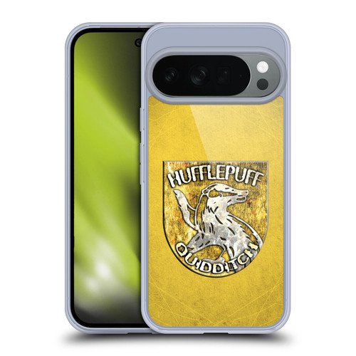 Harry Potter Prisoner Of Azkaban V Hufflepuff Quidditch Badge Soft Gel Case for Google Pixel 10