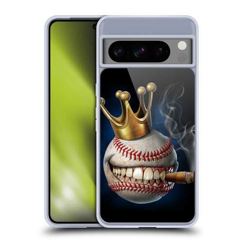 Tom Wood Monsters King Of Baseball Soft Gel Case for Google Pixel 8 Pro