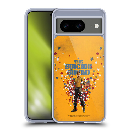 The Suicide Squad 2021 Character Poster Rick Flag Soft Gel Case for Google Pixel 8