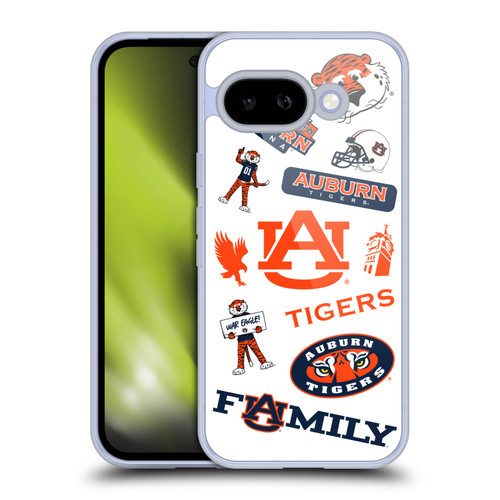 Auburn University AU Auburn University Art Sticker Type Soft Gel Case for Google Pixel 9A