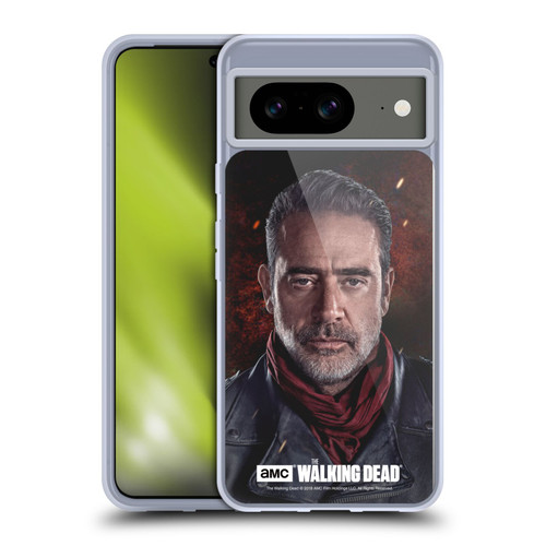 AMC The Walking Dead Season 8 Portraits Negan Soft Gel Case for Google Pixel 8