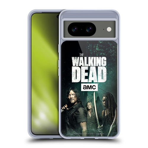 AMC The Walking Dead Season 9 Quotes Daryl, Carol & Michonne Soft Gel Case for Google Pixel 8