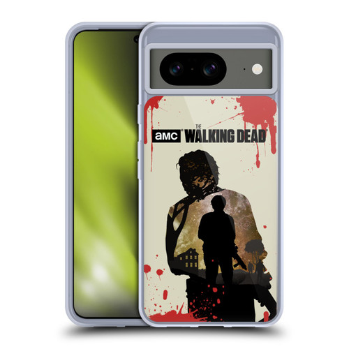 AMC The Walking Dead Silhouettes Glenn Soft Gel Case for Google Pixel 8