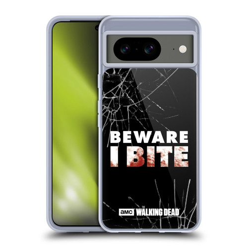 AMC The Walking Dead Typography I Bite Soft Gel Case for Google Pixel 8