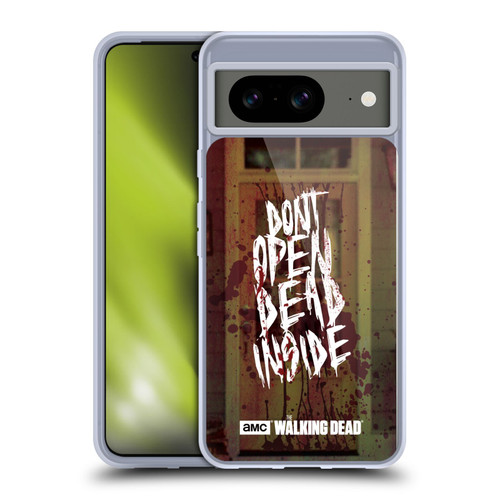 AMC The Walking Dead Typography Do Not Open Soft Gel Case for Google Pixel 8