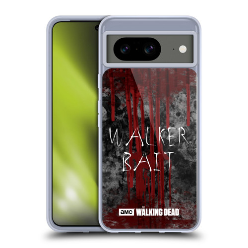 AMC The Walking Dead Typography Walker Bait Soft Gel Case for Google Pixel 8