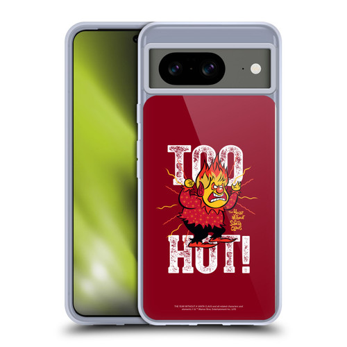 The Year Without A Santa Claus Character Art Too Hot Soft Gel Case for Google Pixel 8