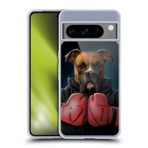 Vincent Hie Canidae Boxer Soft Gel Case for Google Pixel 8 Pro