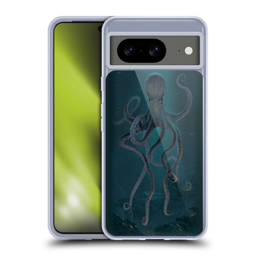 Vincent Hie Underwater Giant Octopus Soft Gel Case for Google Pixel 8